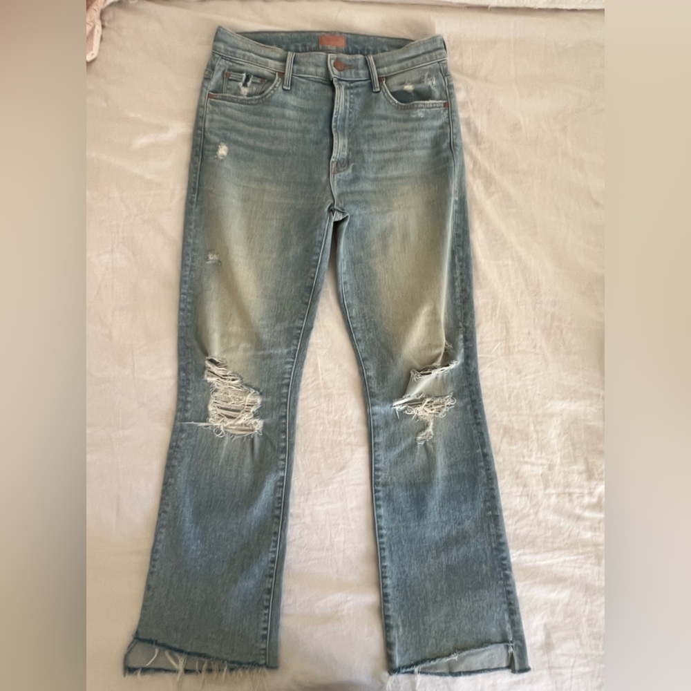 MOTHER Classic Blue Denim Jeans